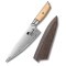 Cuchillo Chef 21 cm Damasco 3 capas Olivo + funda madera LEGADO