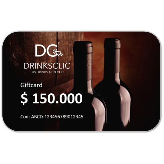 Gift Card Digital DrinksClic  $150.000