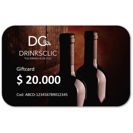 Gift Card Digital DrinksClic  $20.000