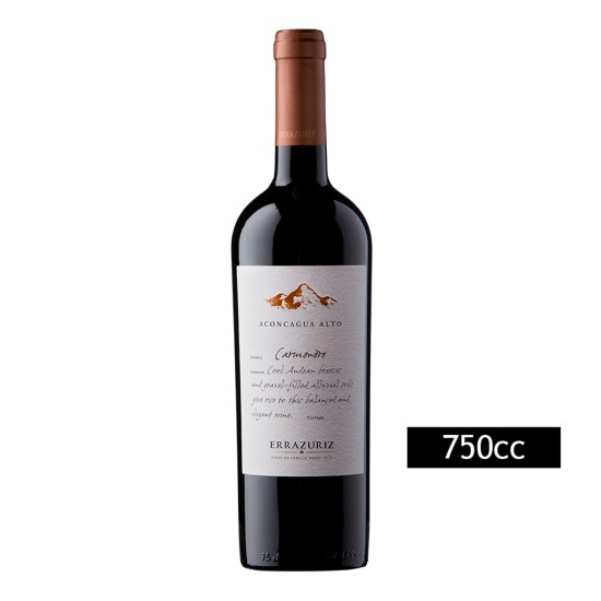 Errazuriz Alto Carmenere Botella 750cc Super Premium